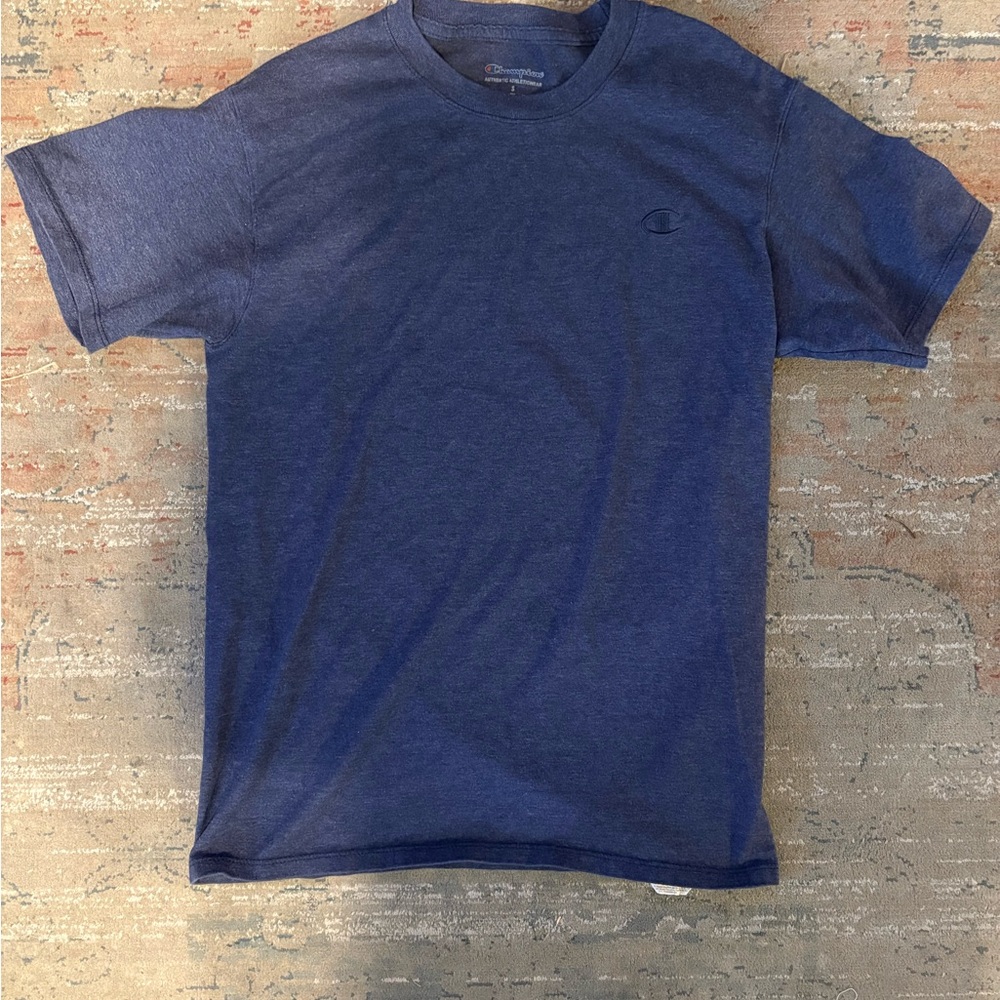 Champion Blue Short Sleeve Tee